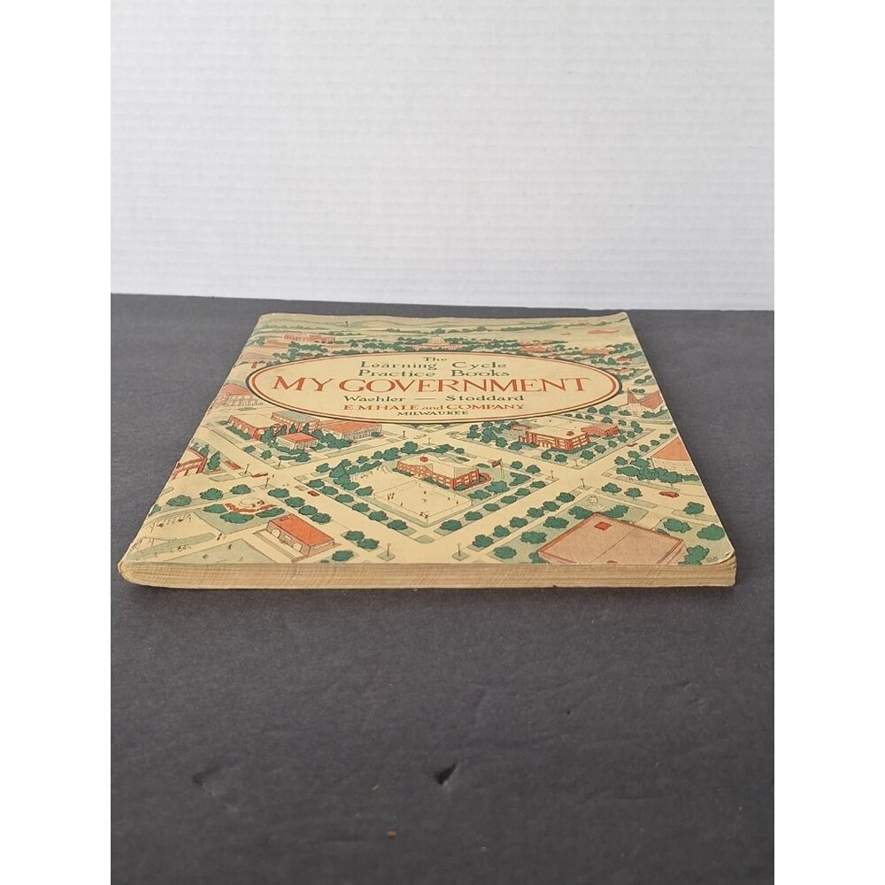 The Learning Cycle Practice Books My Government 1936 E.M. Hale and Company - Picture 7 of 11